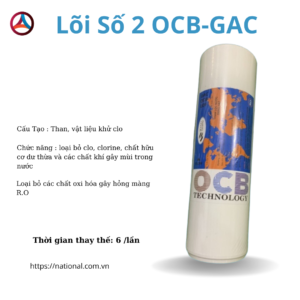 Lõi lọc số 2 - OCB than đá atranxit