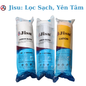 Lõi lọc nước JISU Số 1, 2, 3 dùng cho tất cả các loại máy lọc nước